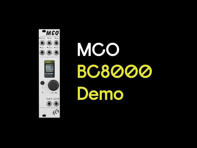 MCO BC8000 – Variable Mode Digital Synthesis