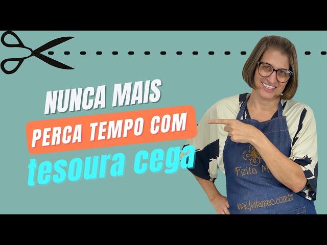 Tesoura cega?? Nunca mais!!  Vem aprender a afiar elas na seu próprio ateliê 