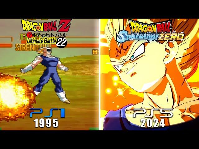 Majin Vegeta's Final Explosion In Dragon Ball Games 1995-2024 (2K 60FPS)