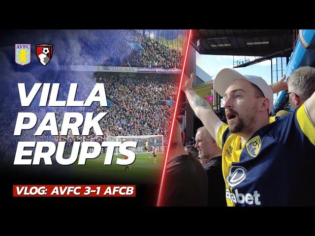VLOG: Aston Villa Were LOUD!  Bournemouth BRUISED As Villains Champions League Charge Continues