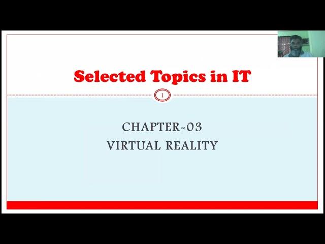 Selected Topics in IT-Part-03