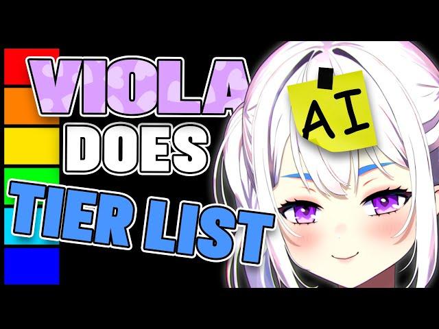 Experimental AI VTUBER Rates Vtubers