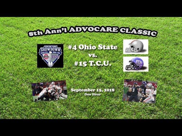 2018 Ohio State v TCU One Hour