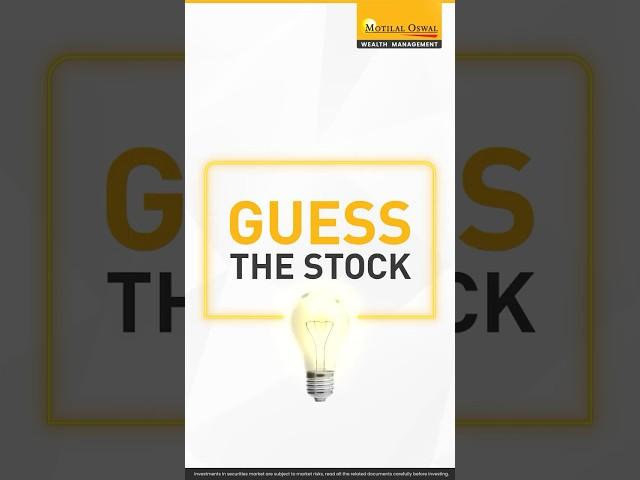 Guess The Stock And Comment Your Answers!