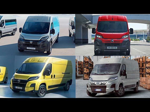 New 2024 Boxer, Ducato, Jumper & Movano | Stellantis Large Vans