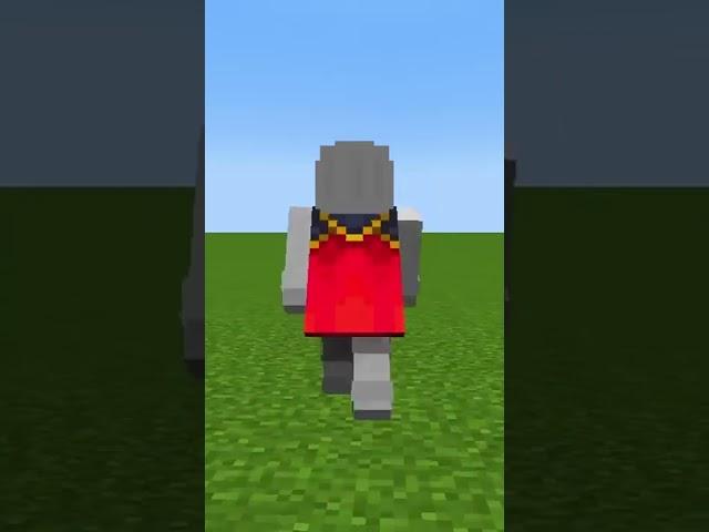 Das seltenste kostenlose Cape in Minecraft