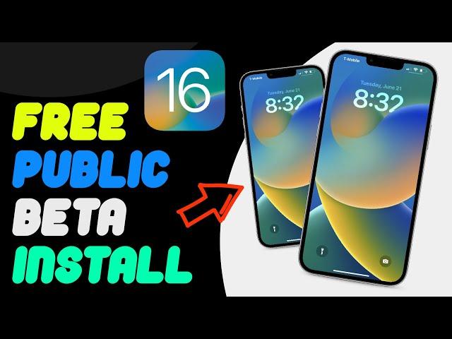 iOS 16 Public Beta Released - How to Install!