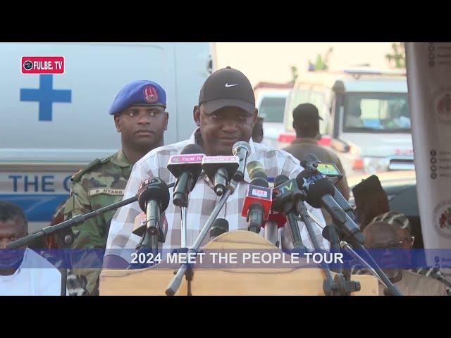 H.E BARROW MEET THE PEOPLE TOUR 2024 | KERR ARDO | FULBE TV