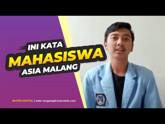 Peserta Magang dari Institut Asia Malang di IMPro Digital