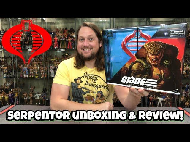 Serpentor & Air Chariot GIJOE Classified Unboxing & Review!