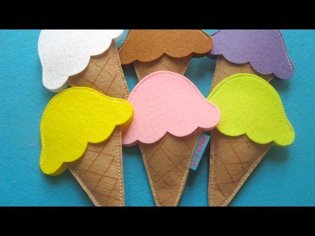 How To Make a Felt Ice Cream Scoop Set - DIY Crafts Tutorial - Guidecentral