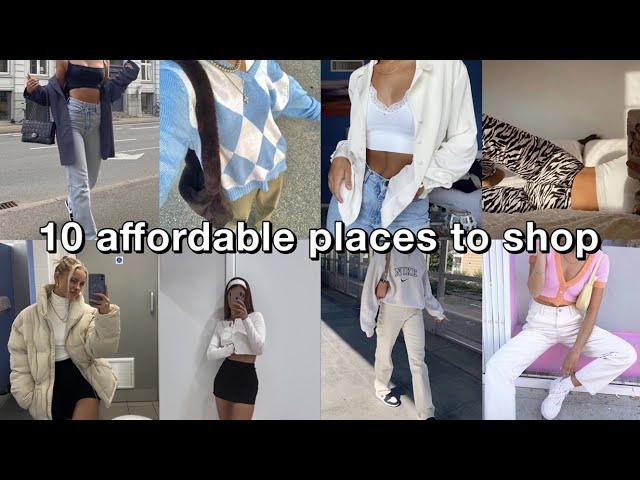 10 online stores to get AFFORDABLE trendy clothes | best places to shop online for trendy clothes