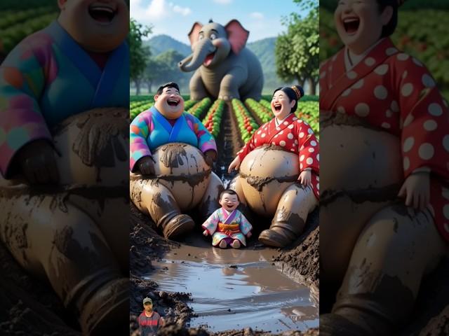 ️ evolution of : big elephant in sumo the  woman boy  cats milkycat#cute#love#shorts