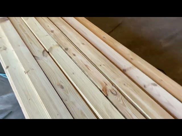 1x6 Cabin Grade Resawn Shiplap