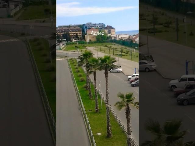 Адлер  ЖД Вокзал и сразу выход на берег #адлер