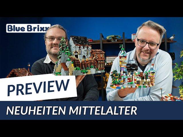 PREVIEW zum Thema Mittelalter! | Diese Sets erscheinen bald bei BlueBrixx