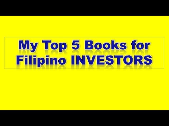 My Top 5 Books for Filipino INVESTORS   #Top5Books