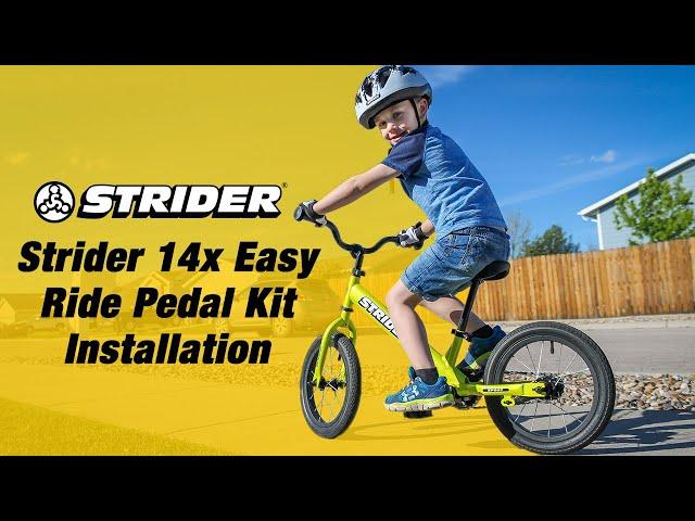 How to Install the Easy Ride Pedal Kit on the Strider 14x