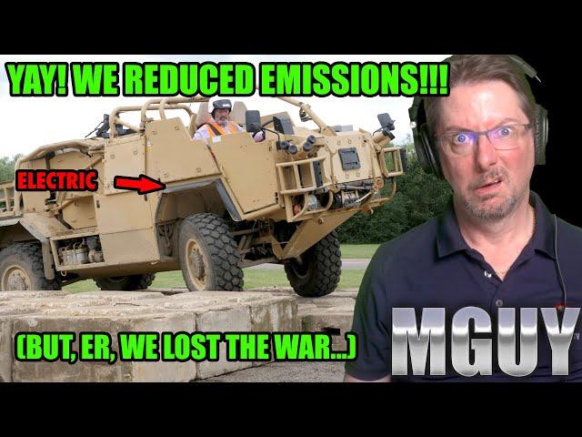 "Military vehicles must be EVs to SAVE the PLANET!" - MGUY EV News 9 Dec 2024 | MGUY Australia