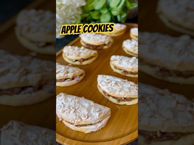 Apple cookies ( Turkish style ) #cookies #food #recipe #cooking