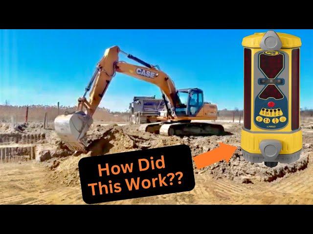 EXCAVATOR Mounted Laser - SPECTRA LR 50 - Setup and Honest Thoughts