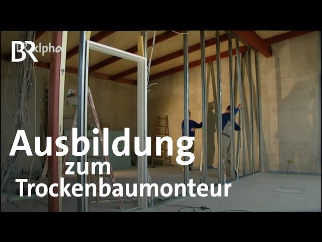 Trockenbaumonteur/-in | Ausbildung | Beruf | Ich mach's | BR