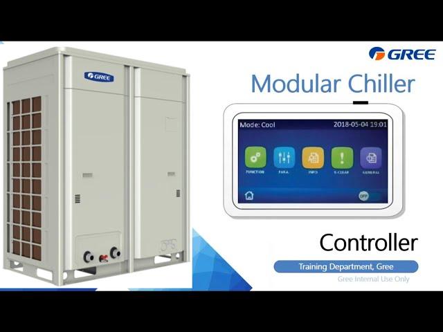 变频模块机线控器简介 Introduction to frequency conversion module mini chiller wire controller