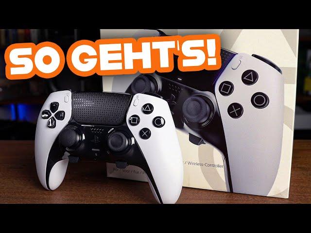 PS5 DualSense EDGE - so stellt ihr alles ein!