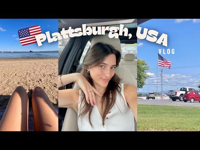 VLOG in Plattsburgh, USA| Shopping, Chick-fil-A food, and clothes + book haul !