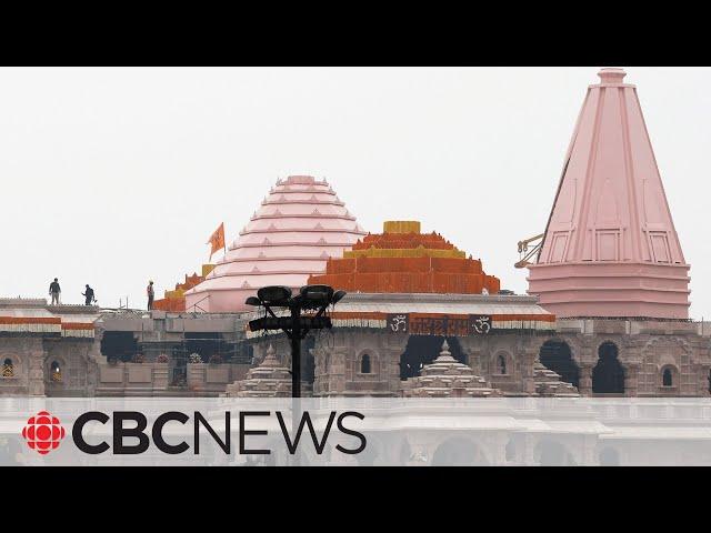 Religion, politics collide as new temple opens in northern India