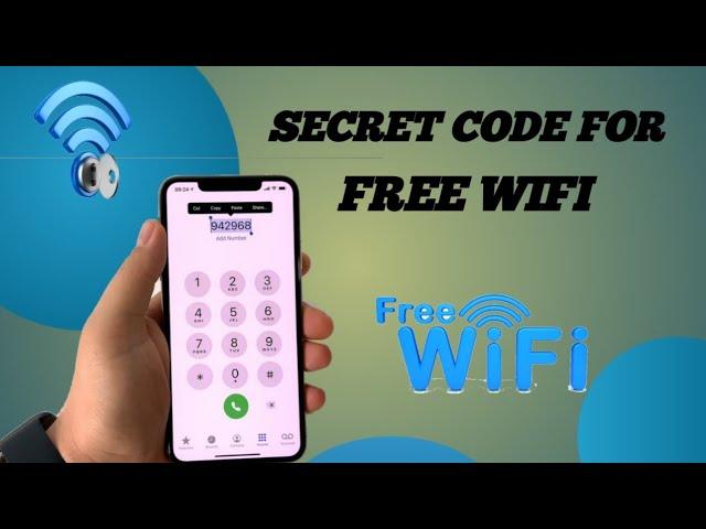 Free wifi secret code