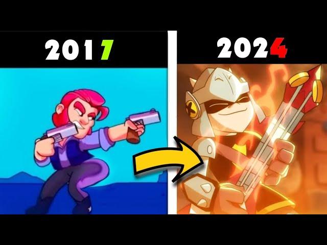 ALL BRAWL STARS ANIMATIONS 2017 - 2024 