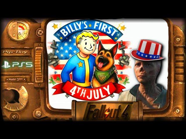  Fallout 4: Billy's First 4th of July Continues - More Adventures with Dogmeat! U.S.A.