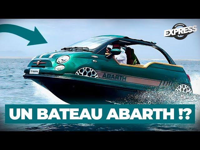 L’Abarth la plus puissante n’est pas une voiture mais un BATEAU ! - Automoto Express #589