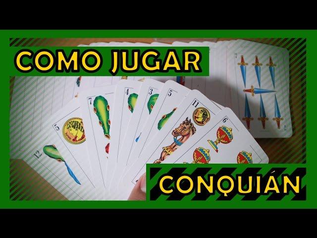 Cómo jugar conquián