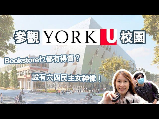 【加拿大讀書】參觀York University！校園近邊個地鐵站？Bookstore乜都有得賣？Campus居然擺放六四民主女神像！｜Vitti in Canada