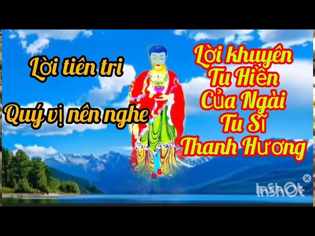 Tu Sĩ Thanh Hương . Bửu Sơn Kỳ Hương Thầy Thích Minh Tuệ