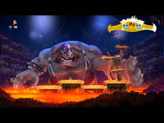 27 - Rayman Legends - Фиеста мёртвых - Борьба с гигантом