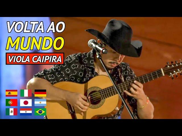 Volta ao mundo na VIOLA CAIPIRA - Viagem Musical (LYAN - Fingerstyle)