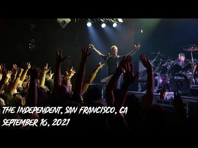 Metallica: Live at the Independent - San Francisco, California - September 16, 2021 (Full Concert)