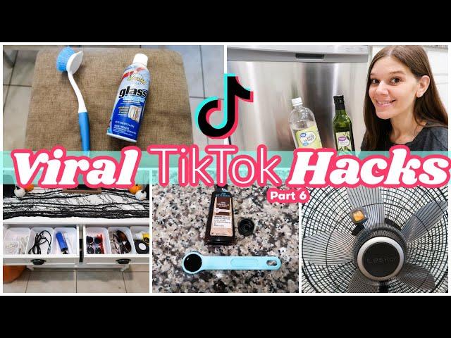 TIKTOK CLEANING HACKS | TESTING VIRAL TIKTOK HACKS PART 6 | CLEANTOK