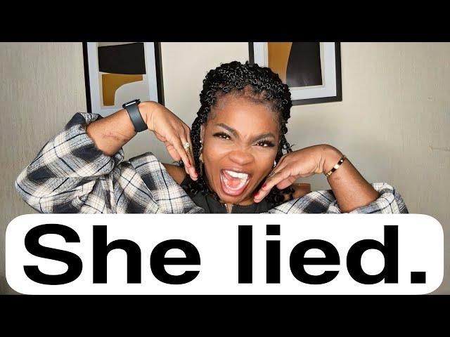 NIGERIAN CONTENT CREATORS AND THEIR LIES: SHE CONFIRMED SHE LIED IN THE VIRAL VIDEO.