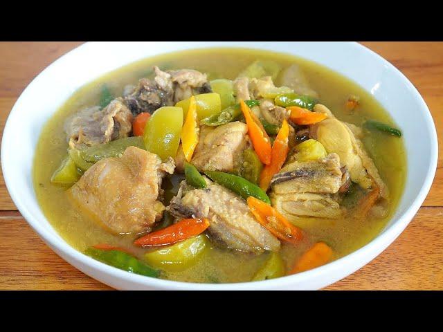 RESEP GARANG ASEM AYAM KUAHNYA SEGER BANGET BIKIN NAGIH !!