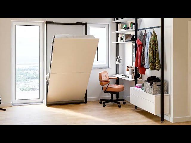 EasyBed V Single - murphy bed DIY! Look how easy is to install it & enjoy free space!