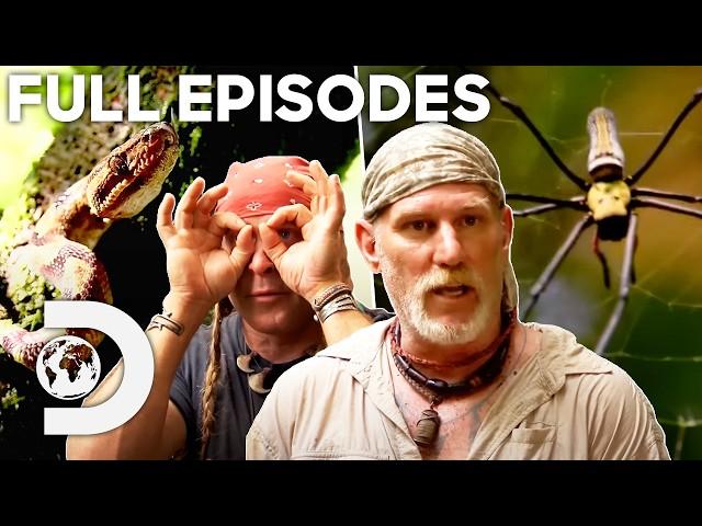 Dave & Cody Survive FROZEN PLAINS, DEADLY PREDATORS & BEING LOST AT SEA! | Dual Survival MARATHON