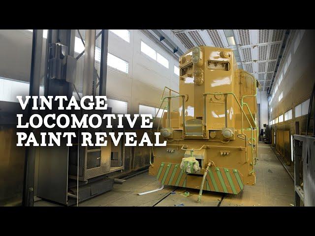 1950s Locomotive Restoration Reveal with @ProgressRailEMD