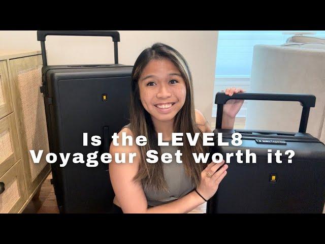 PACK WITH ME | FIRST IMPRESSIONS of the LEVEL8 Voyageur Luggage Set