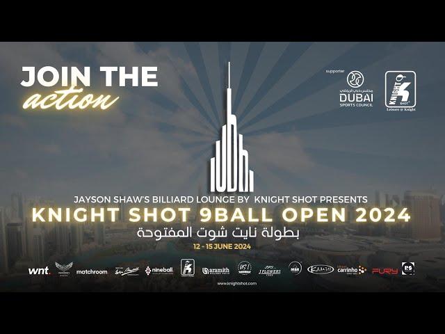 WATCH LIVE | 2024 Knight Shot 9-ball Open