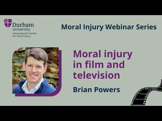 Brian Powers: Moral injury in film and television