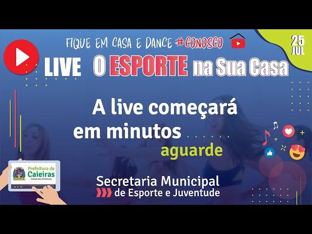 Live do Esporte na sua casa - Zumba, Ritmos e Street Dance